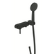Devit | 84126110B LAGUNA Настенный смеситель д/душа с душевым набором, черный матовый, Devit, Laguna, Италия