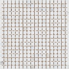 Плитка Mozaico De Lux | K-Mos Cbms2281M White Stone 30,5X30,5
