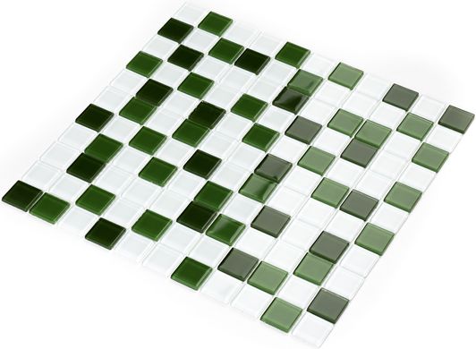 Плитка Котто Кераміка | Gm 4030 C3 Green D-Green M-White 30X30X4