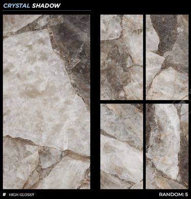 Плитка Italica | Crystal Shadow High Glossy 60X120
