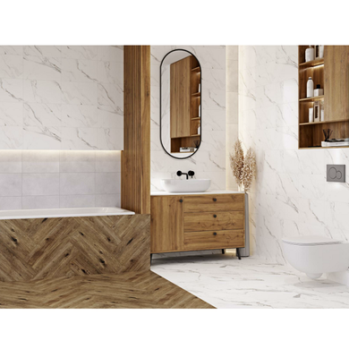 Плитка Cersanit | Arctic Stone White Glossy 25X40