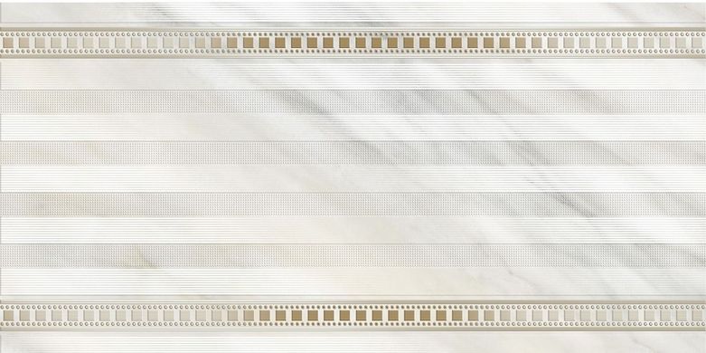 Плитка Golden Tile | Каррара Белый Е50301 Декор 30X60