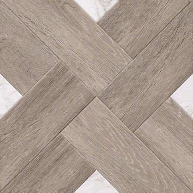 Плитка Golden Tile | Marmo Wood Cross Темно-Бежевый 4Vн870 40X40