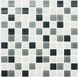 Котто Керамика | Gm 4043 C3 Steel D-Steel M-White 30X30X4, Котто Керамика, Glass Mosaic, Украина