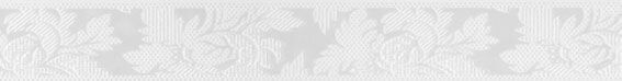 Плитка Domino | Ilustre Barra Rosemary 1 Branco Фриз 6,5Х50