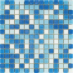 Плитка Stella Di Mare | R-Mos B1131323335 Мікс Блакитний-5 На Папері 20X20 32,7X32,7