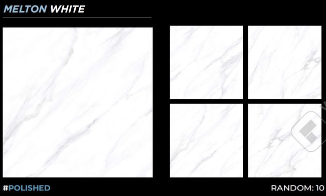 Плитка Italica | Melton White Polished 60X60