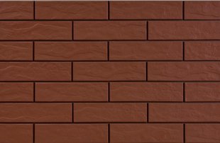 Плитка Cerrad | Facade Burgund Rustiko 6,5X24,5