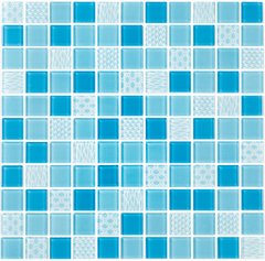 Плитка Котто Кераміка | Gm 4051C3 Blue D-Blue M-Structure 30X30X4