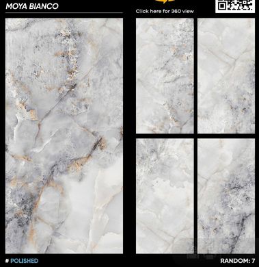 Плитка Italica | Moya Bianco Polished 60X120