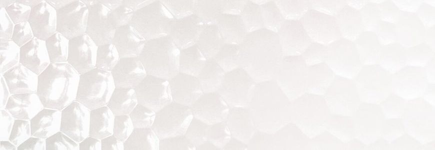 Плитка Azteca | Unik R90 Bubbles White Glossy 30X90