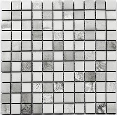 Плитка Котто Кераміка | См 3021 C3 Impresion-Gray-White 30X30X9