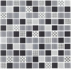 Плитка Котто Кераміка | Gm 4053 C3 Gray M-Gray W-Structure 30X30X4