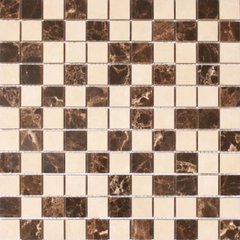 Плитка Котто Кераміка | См 3022 C2 Brown-White 30X30X9