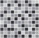 Котто Керамика | Gm 4053 C3 Gray M-Gray W-Structure 30X30X4, Котто Керамика, Glass Mosaic, Украина