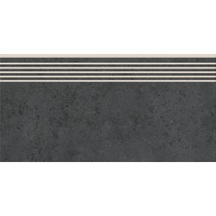 Плитка Cersanit | Highbrook Anthracite Steptread 29,8X59,8