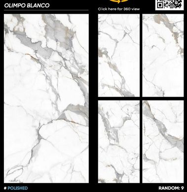 Плитка Italica | Olimpo Blanco Polished 60X120