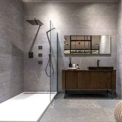 Плитка Porcelanosa | Deco Lucerna Acero 45X120