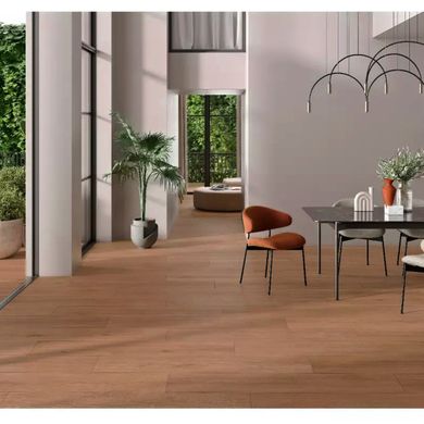 Плитка Almera Ceramica | P.E. Nanotech Nordby Brown Mt Rect 30X150