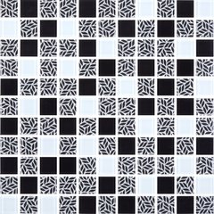 Плитка Котто Кераміка | Gmp 0825011 С3 Print 10-Black-White 30X30X8