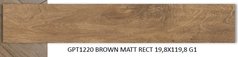 Плитка Opoczno | GPT1220 Brown Matt Rect 19,8X119,8