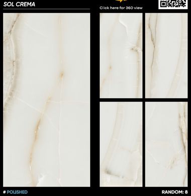 Плитка Italica | Sol Crema Polished 60X120