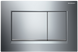 Geberit | 115.883.KH.1 Sigma30 клавіша змиву;панель та клавіши хром глянець;декоративні смужки хром мат, Geberit, Sigma, Швейцария