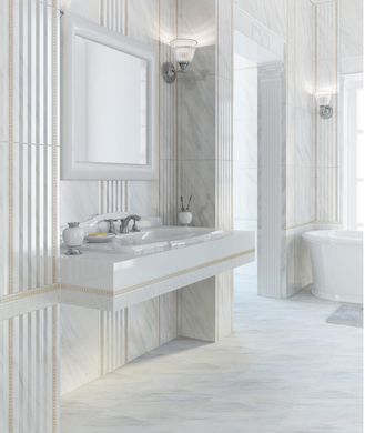 Плитка Golden Tile | Carrara Белый Е50830 40X40