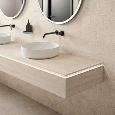 Плитка Abk | 0012698 Sns.Roma Cube Ivory Naт R 60X120