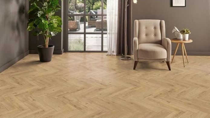 Kaindl | Natural Touch 8 mm Herringbone 32675 Oak Edinburgh