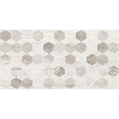 Плитка Golden Tile | Marmo Milano Hexagon Світло-Сірий 8Мg151 30X60