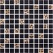 Котто Кераміка | Gmp 0825042 С2 Print 41-Black 30X30X8, Котто Кераміка, Glass Mosaic, Україна