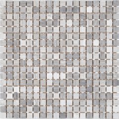 Плитка Mozaico De Lux | K-Mos Cbms2279M Grey Fog 30,5X30,5