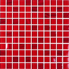 Плитка Котто Кераміка | Gm 8016 C2 Red Silver S6-Cherry- 30X30X8
