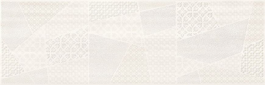 Плитка Opoczno | Ferano White Patchwork Inserto Satin 24X74