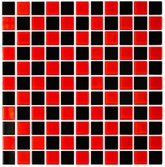Плитка Котто Керамика | Gm 4003 Cc Black-Red M 30X30X4