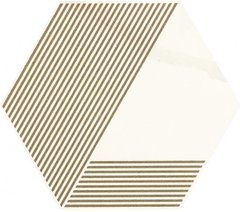 Плитка Paradyz Ceramika | Calacatta Hexagon Mat. A 17,1Х19,8