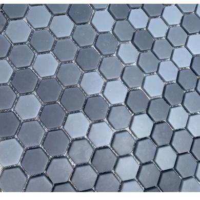 Плитка Mozaico De Lux | V-Mos Jb2306Lf-Lh123 Grey 29,3X29,7