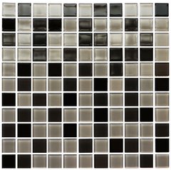 Плитка Котто Керамика | Gm 4008 C3 Black-Gray M-Gray W 30X30X4