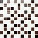 Котто Керамика | Gm 4011 C3 Coffe D-Coffe M-White 30X30X4, Котто Керамика, Glass Mosaic, Украина