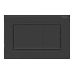 GEBERIT | 115.883.16.1 Sigma30 Клавиша смыва; двойной смыв; легкоочисна поверхность, черный мат / черный