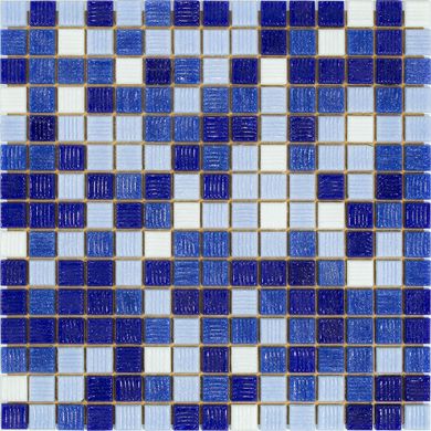 Плитка Stella Di Mare | R-Mos B11243736 Мікс Синій На Папері 20X20 32,7X32,7