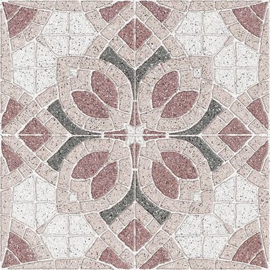 Плитка Golden Tile | Sabbia Flower Бежевый 7F1740 30X30