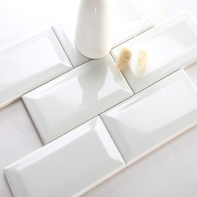 Плитка Almera Ceramica | Gms1201B Biselado White 10X20