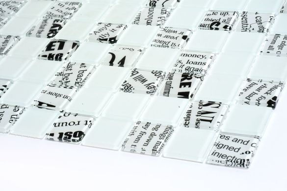 Плитка Котто Керамика | Gmp 0425013 С2 Print 12-White Mat 30X30X4