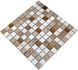 Котто Кераміка | См 3044 С3 Beige-Brown-Brown Gold 30X30X9, Котто Кераміка, Ceramic Mosaic, Україна
