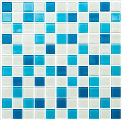 Плитка Котто Керамика | Gm 4019 C3 Blue D-Blue M-White 30X30X4
