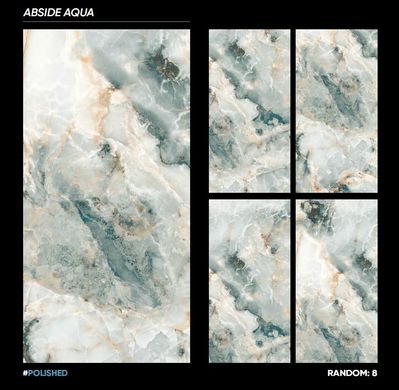 Плитка Italica | Absid Aqua Polished 60X120