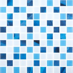 Плитка Котто Керамика | Gmp 0425018 С3 Print 19-Blue D Mat-White Mat 30X30X4