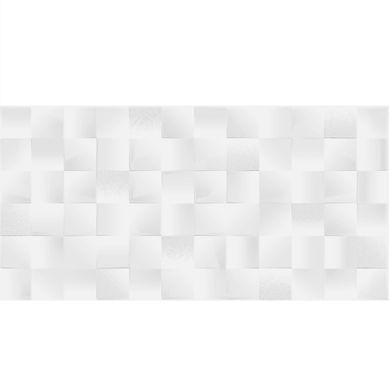 Плитка Golden Tile | Сатин Білий Рельефна Нз0451/Нз0459 30X60